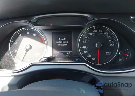 2014 Audi A4 2.0T Premium z USA, uszkodzony, nr VIN WAUFFAFLXEN012891